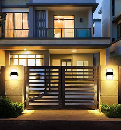 DOUBLE GLASS RD WALL LIGHT