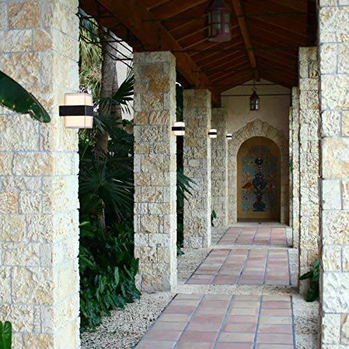 DOUBLE GLASS SQ WALL LIGHT