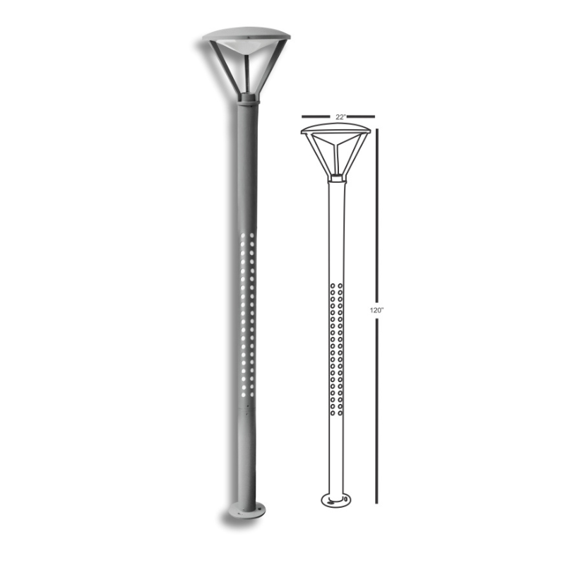 IL-177 TDI Pole Light (Holder E-27)