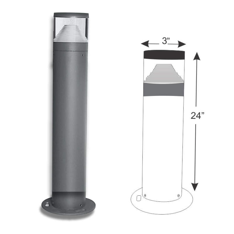 Glanza Series IL-1086 Bollard