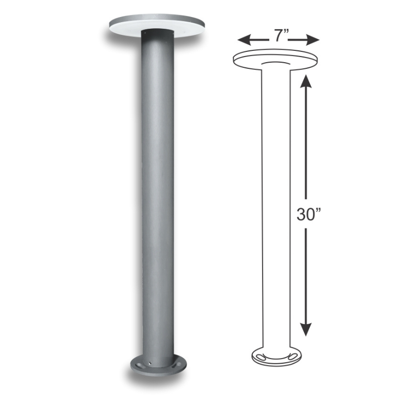 MOON Series IL-7080 Bollard (Round)