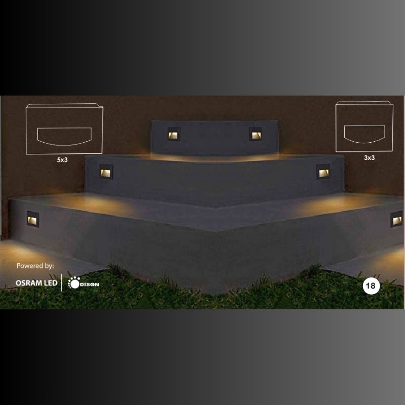 FOOT LITE Series IL-033 Wall Light (3w)